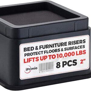 Bed Risers -8 in pack